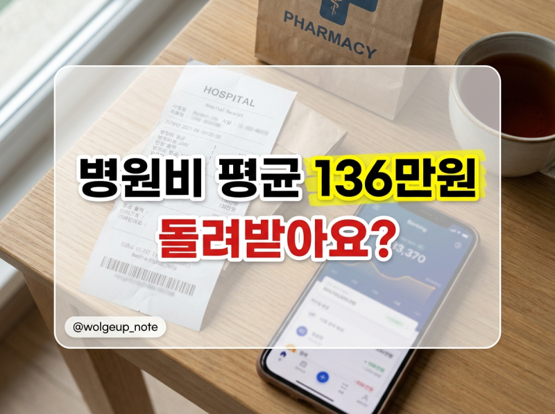 "병원비 평균 136만원 돌려받아요?" 본인부담상한제 환급