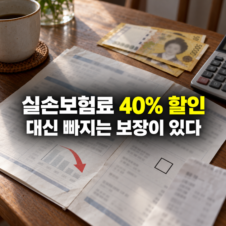오래된 실손보험료 40% 할인된다는데, 도수치료 받는 사람은 계산이 다르다