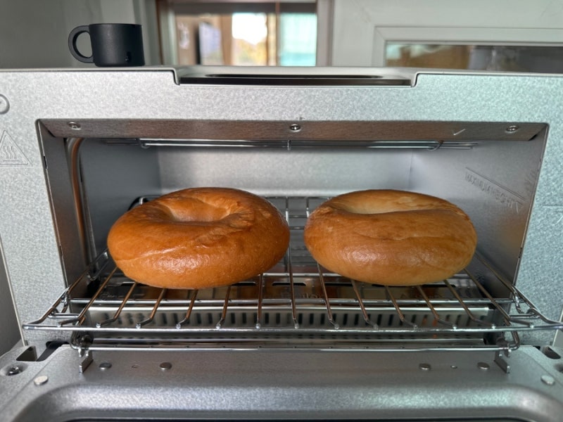 발뮤다 토스터기 후기, 식빵 베이글 구워보니｜사용법과 온도 설정
