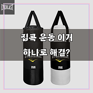 에버라스트 스파크2 헤비백 가정용 샌드백 80cm, 블랙