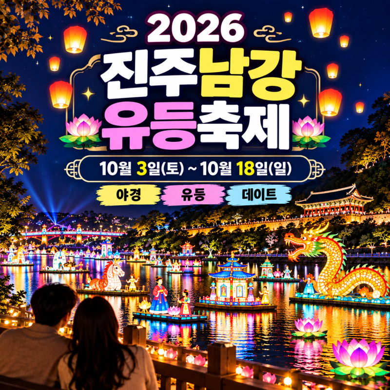2026 진주남강유등축제 일정 총정리｜주차·불꽃놀이·드론쇼·야경 데이트 코스