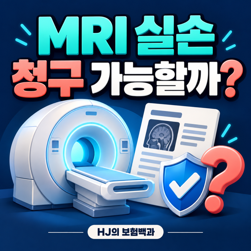 MRI 실손보험 청구 가능할까? 급여·비급여와 가입 시기별 확인사항
