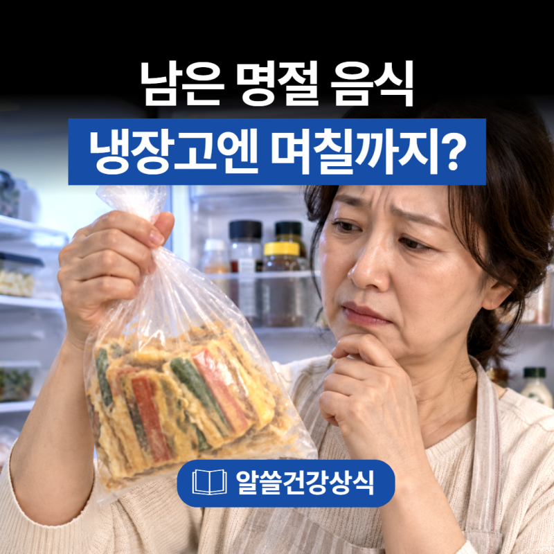 남은 명절 음식, 냉장고에 며칠까지 보관해도 될까?