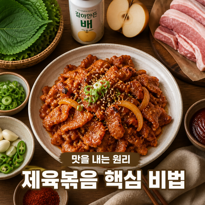 어남선생 류수영 제육볶음 레시피 갈배제육 만드는법
