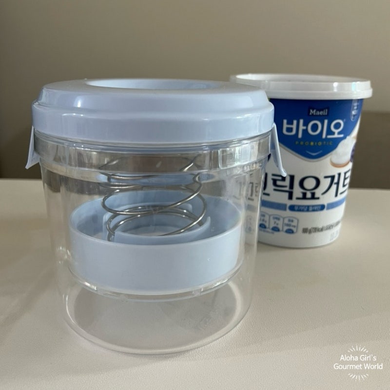 5천원 가성비 다이소 유청분리기 후기! 실패 없는 유청분리기 요거트 추천