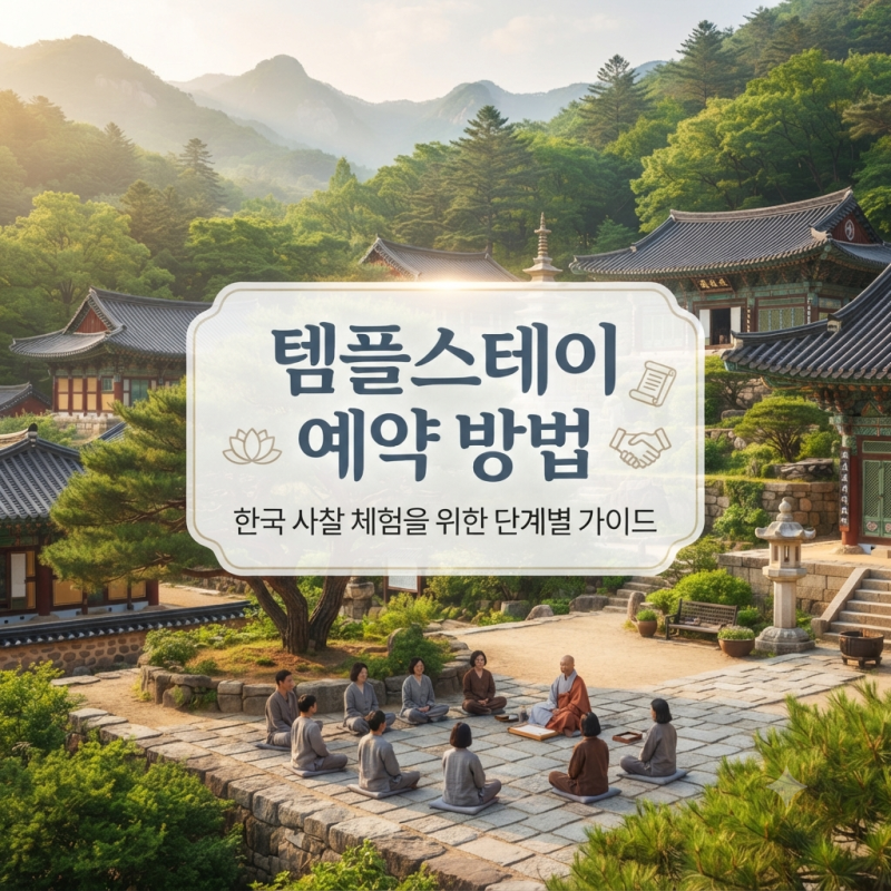 템플스테이 처음이라면? 예약·가격·준비물 한 번에 정리