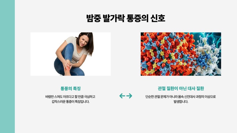갑작스런 발가락 통증, 내가 먹은 통풍에 안좋은 음식 때문일까?