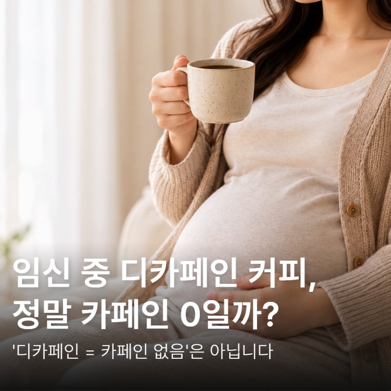 임산부 디카페인 커피, 정말 카페인 0일까?