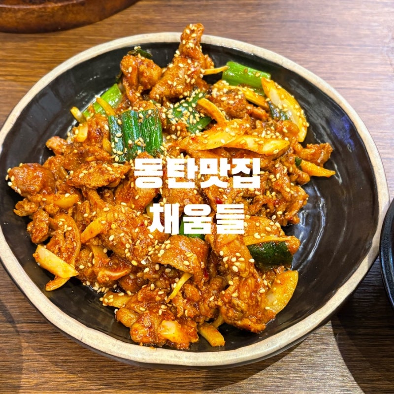 [이케아 기흥·롯데아울렛 맛집] 채움들｜제육볶음 돌솥밥 한식 추천