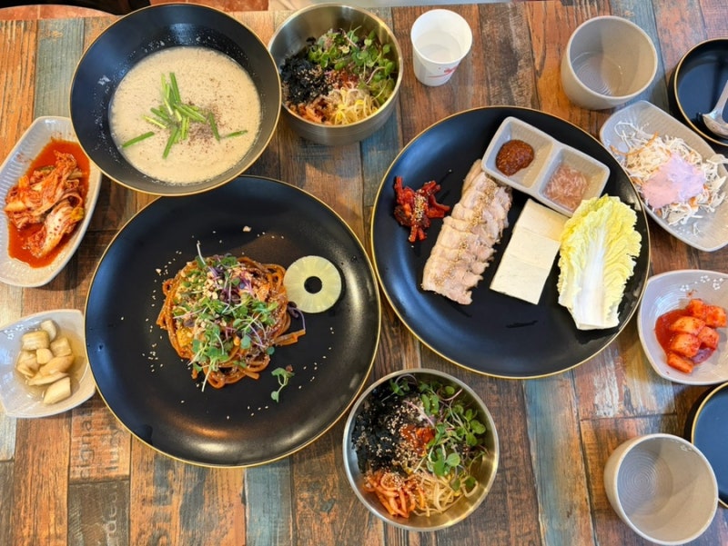 [파주맛집]헤이리마을 맛집 데이트 추천 도토리정원에서 건강한 한정식 후기