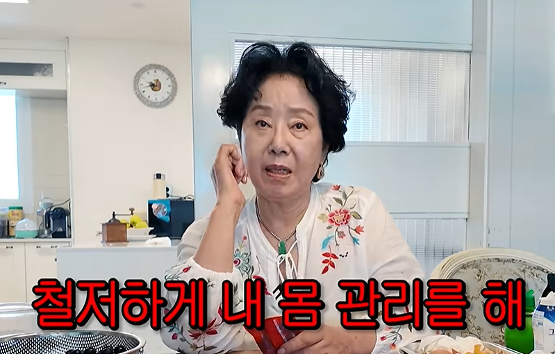 82세 선우용여, 치매검사 결과보다 더 눈길 갔던 것! 뇌경색 후의 아침 습관