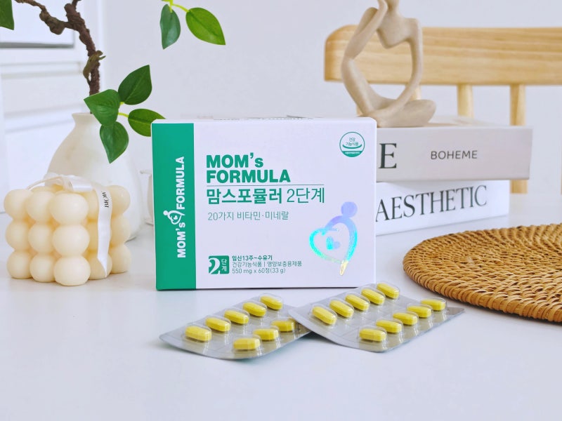 산모 임산부부터 출산후 수유부까지! 간편하게 챙기는 철분 종합 영양제 맘스포뮬러 후기