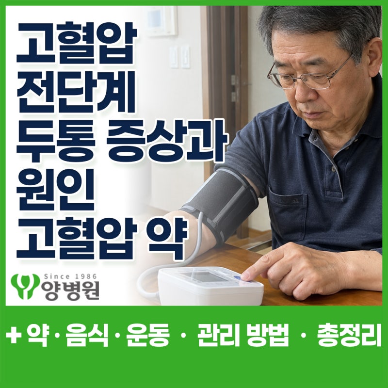 고혈압 전단계, 두통의 원인과 증상은? 약 · 음식 · 운동 등 관리 방법 총정리 | 강동역 건강....