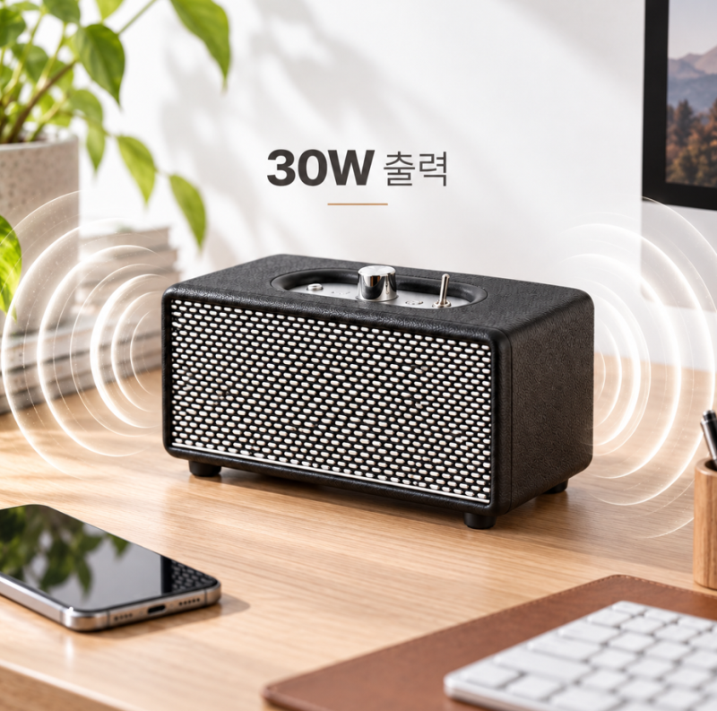 브리츠 스피커 30W 출력 음질 실제로 충분할까