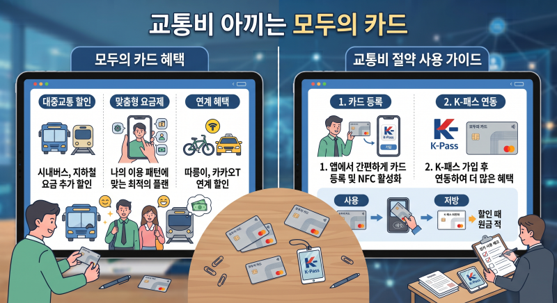 모두의 카드 신청·발급 방법 총정리 (+K-패스 가입 및 등록)