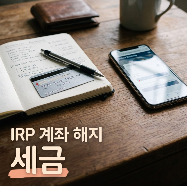 IRP 계좌 해지, 세금부터 확인 안 하면 손해 보는 이유 (2026)