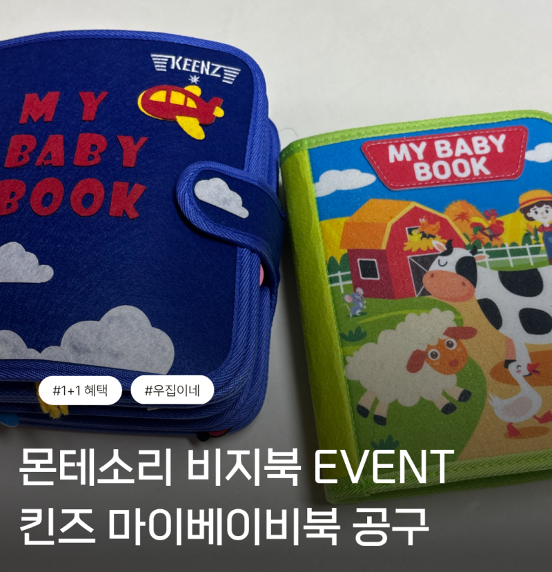 몬테소리 비지북, 다이소 DIY비지북보다 저렴한 마이베이비북