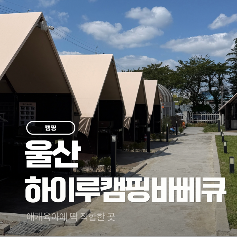 하이루 캠핑 바비큐 바베큐 애견동반 소풍 울산