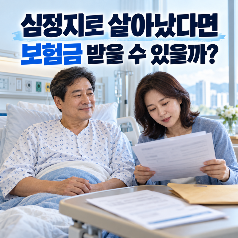 심정지로 살아났다면 받을 수 있는 보험금은? 청구 전 확인할 6가지