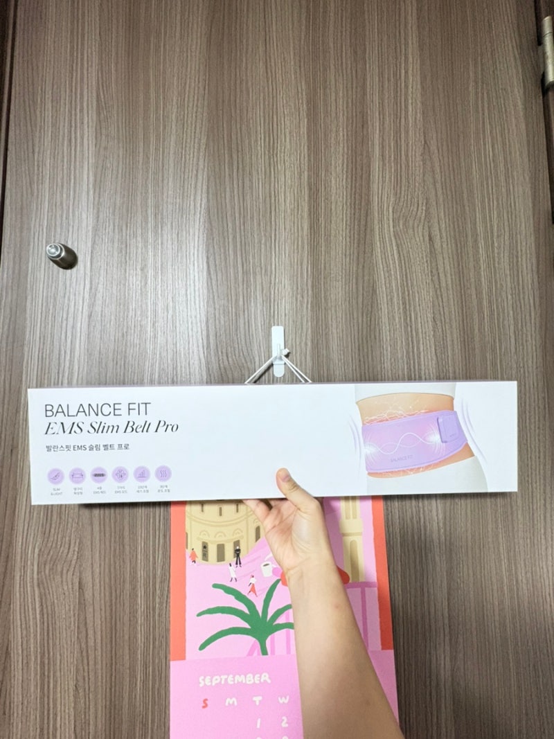 홍현희 다이어트 발란스핏 EMS 슬림 벨트 프로