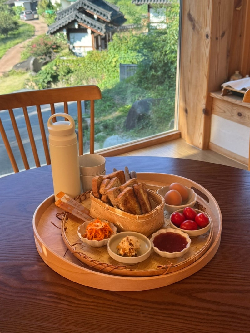 18주 임산부 국내 태교여행 / 최첨판댁 한옥호텔 지리재 조식 후기 / 하동 맛집 추천