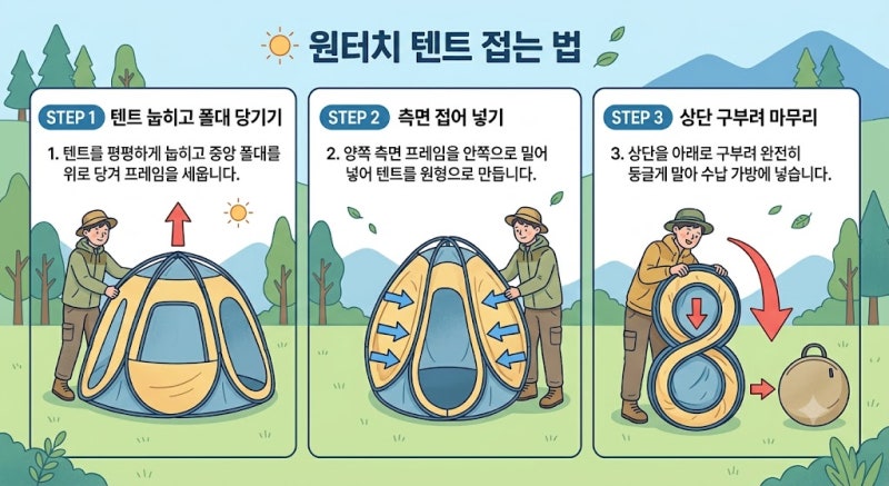 [원터치텐트 추천] 피크닉부터 1박 캠핑까지! 던지면 끝나는 팝업·자동 텐트 BEST & 실패 없는 ....