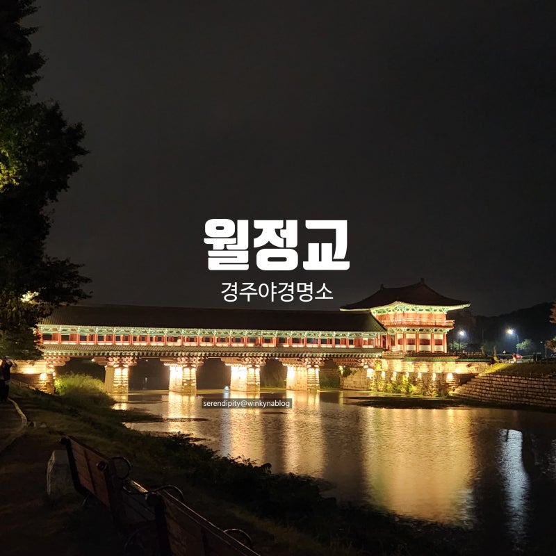 경주 야경명소 월정교 주차 및 인근가볼만한곳