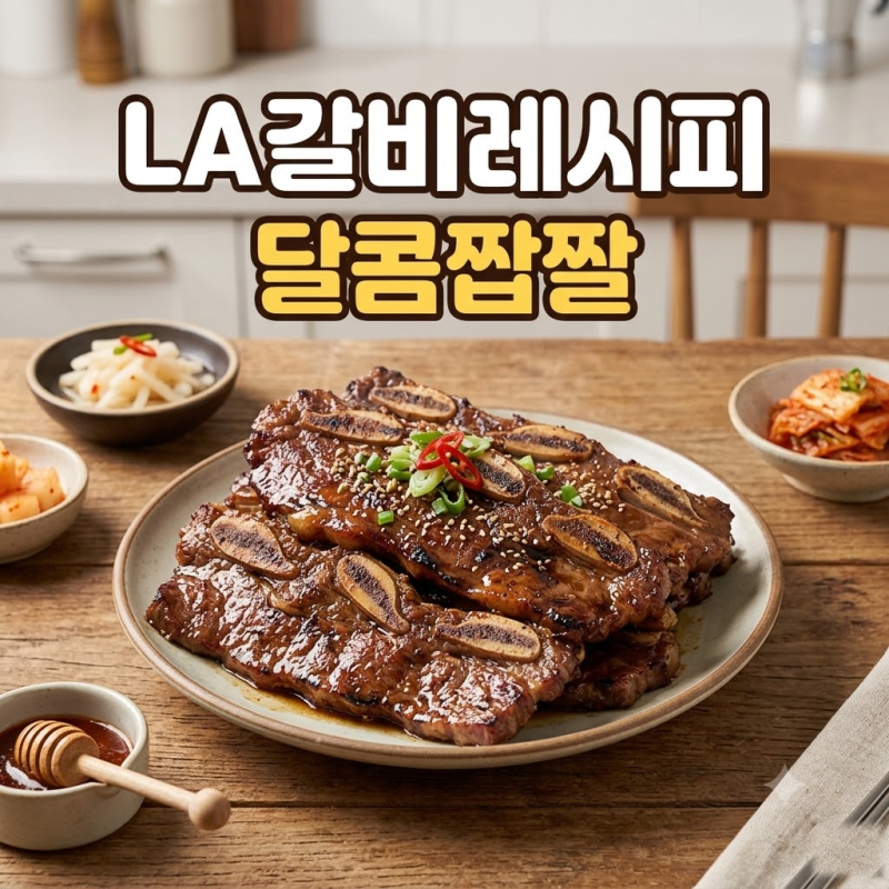 명절이 지나도 또 생각나는 맛, 달콤짭짤 LA갈비 레시피