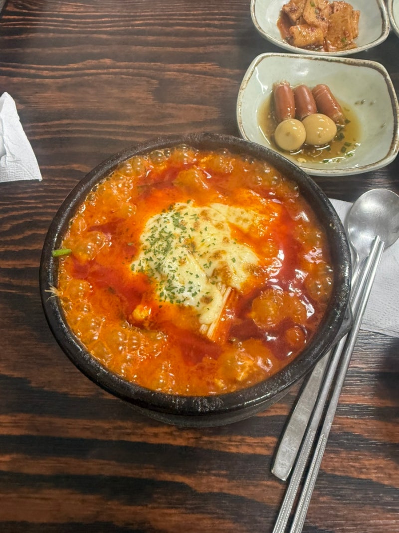 [강릉] 최일순순두부 평일 오픈런 후기 (치즈쫄면순두부/짬뽕순두부)