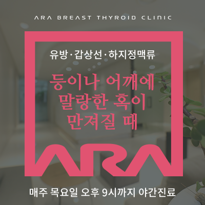 등이나 어깨에 말랑한 혹이 만져질 때 지방종을 살펴보세요
