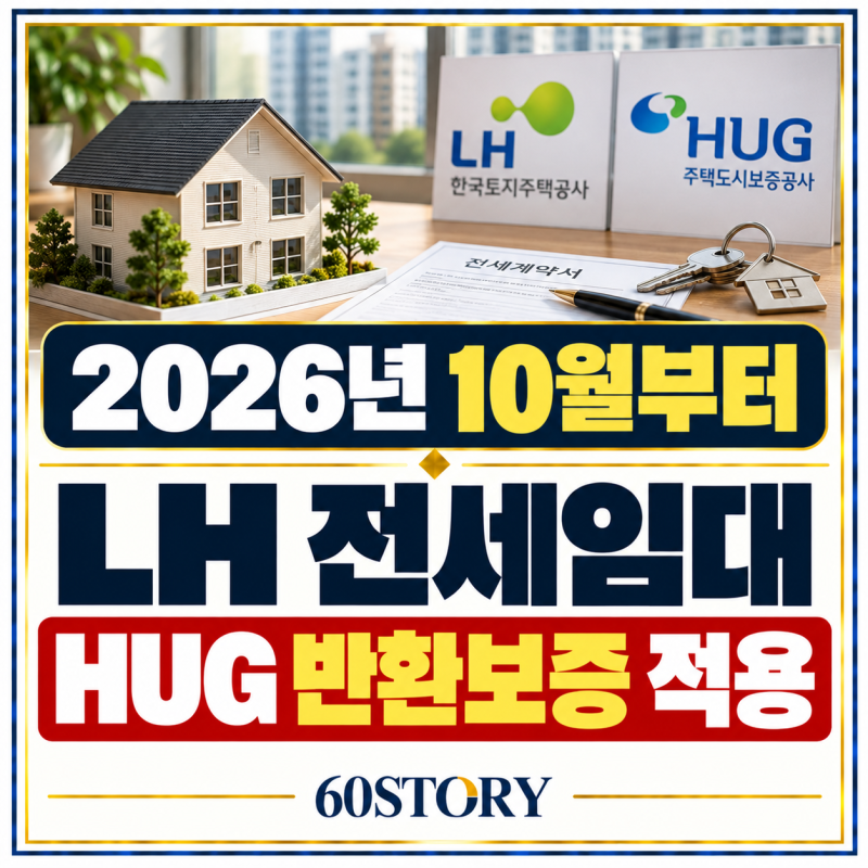 2026년 10월부터 LH 전세임대 HUG 반환보증 적용 : 20만 가구 무엇이 달라질까?