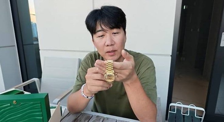 도경완, 장윤정 시계 컬렉션 공개…티파니 첫 시계부터 1억원대 롤렉스 데이데이트 까지