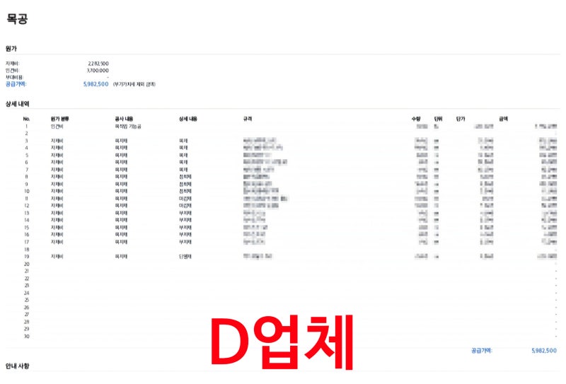대구 인테리어 업체 견적 잘 받는법(프로인테리어 디자인 계약후기)