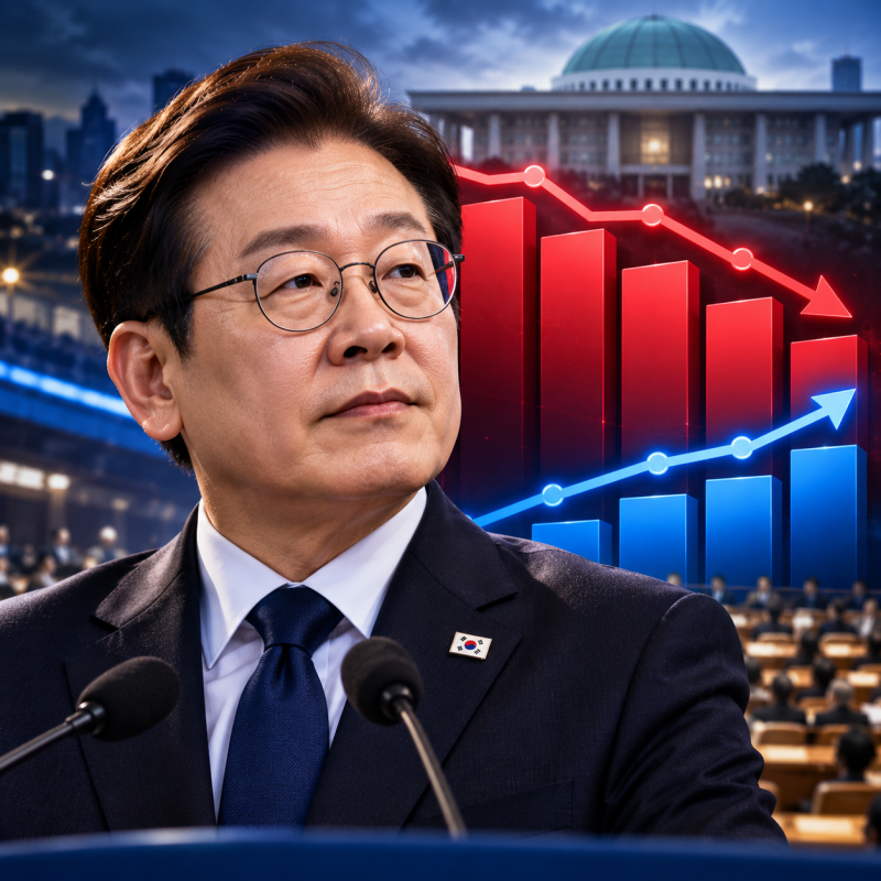 “3.1%p 올랐지만 아직 37.9%”…이재명 지지율 반등, 웃기에는 이른 이유