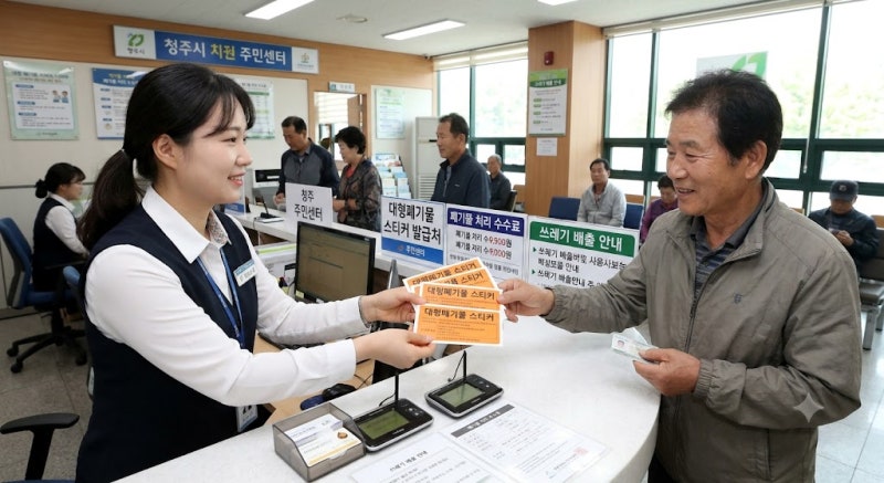 캐리어 가방 버리는 법: 대형폐기물 스티커 비용 및 배출 방법 총정리 (종량제 봉투 가능할까....