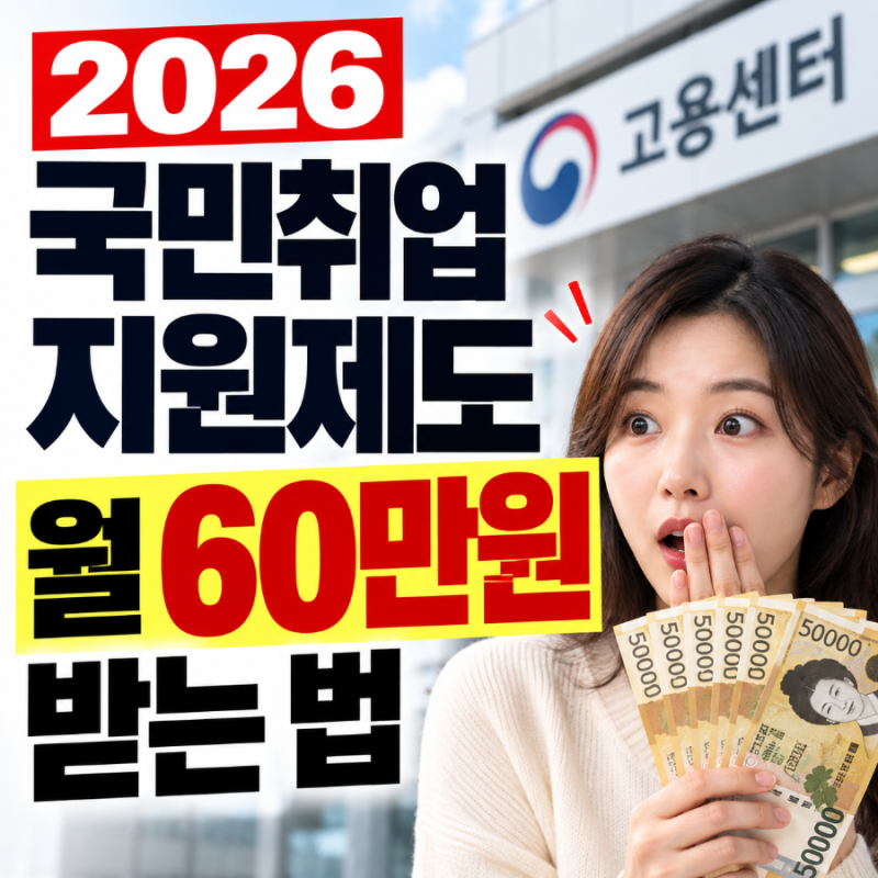 2026 국민취업지원제도 월 60만원 받는 법｜아산 신청방법·청년 추가모집·Ⅰ유형 자격 총정....