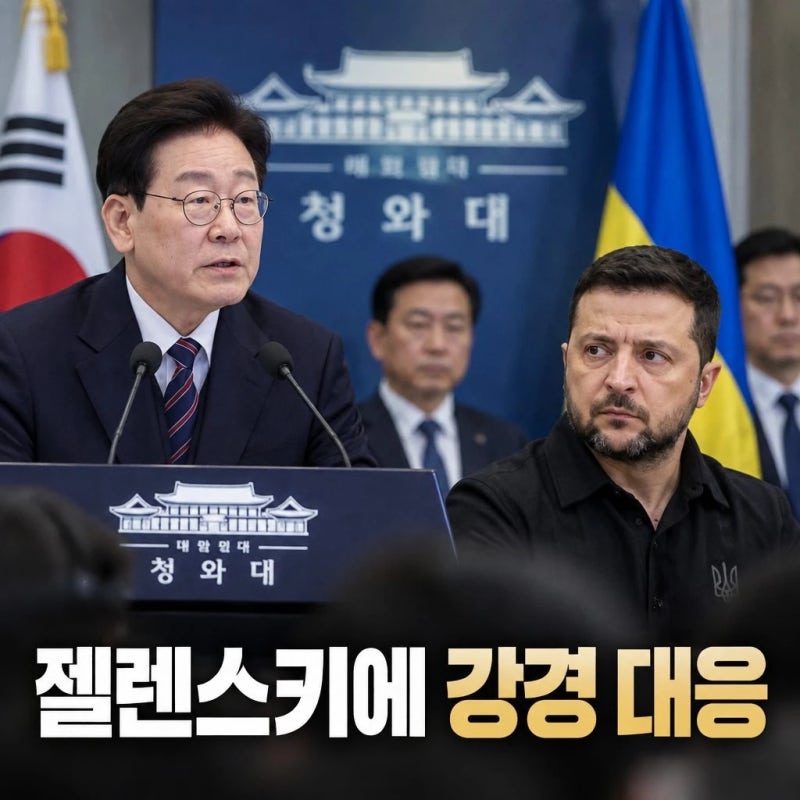 강경한 청와대 “젤렌스키 엄청난 외교 결례”…정부, 직접 항의 나서나