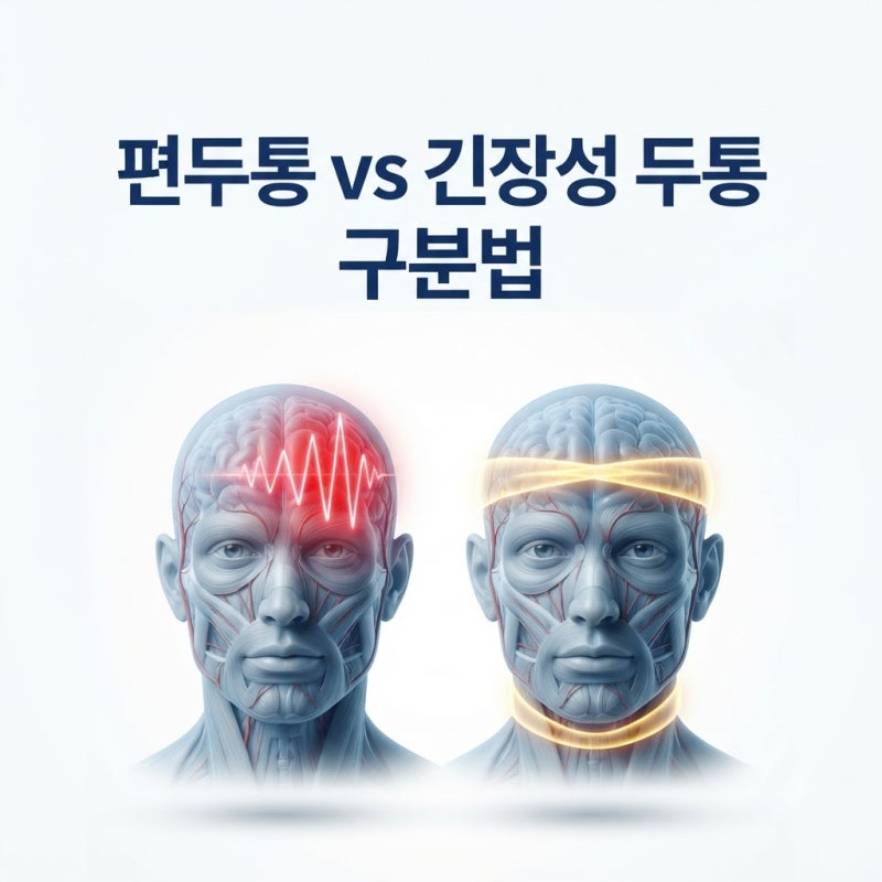 편두통 원인과 긴장성 두통 구분법, 어떤 진료과를 가야 할까?