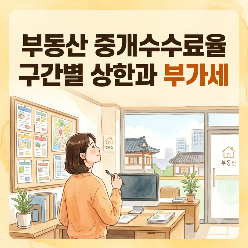 부동산 중개수수료율 9억에서 0.5로 뜁니다, 부동산 중개수수료 계산기 쓰기 전에