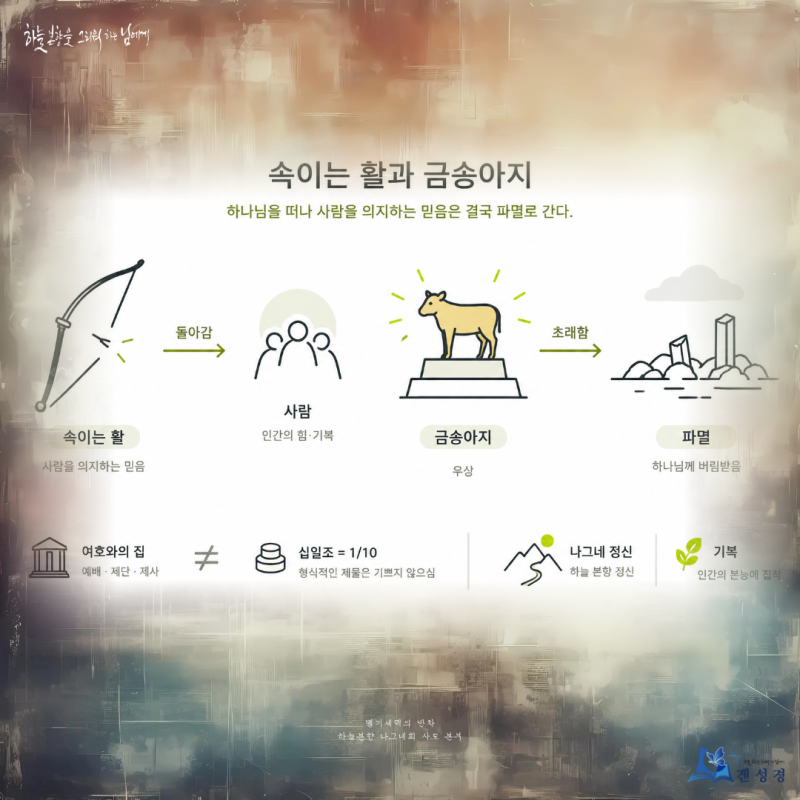 본질을 잃은 신앙에 대한 경고 (호 7강 요점)