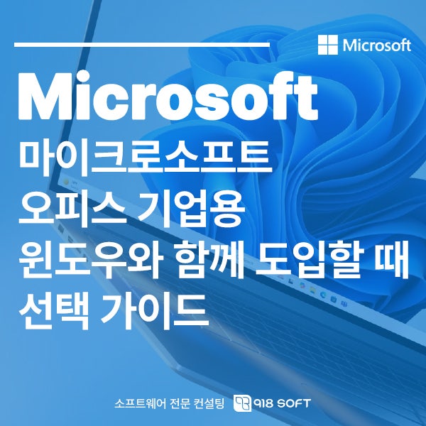 마이크로소프트 오피스 기업용, 윈도우와 함께 도입할 때 선택 가이드