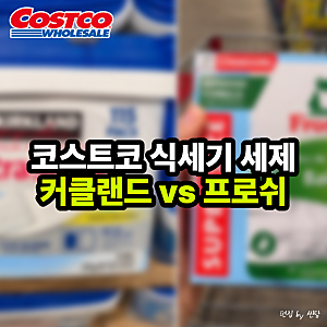 "둘 다 유명한데 뭘 사야 돼?" 코스트코 식세기 세제 커클랜드 vs 프로쉬