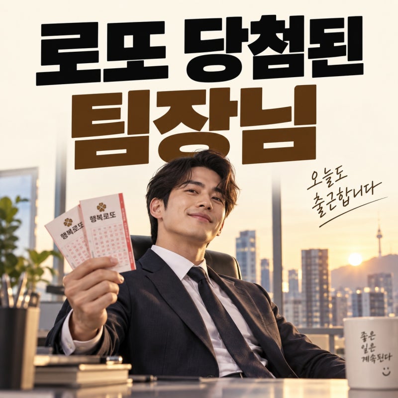 이준혁 로또 1등 수트불패, 13억 당첨 후에도 출근한 공은태의 특별한 성장