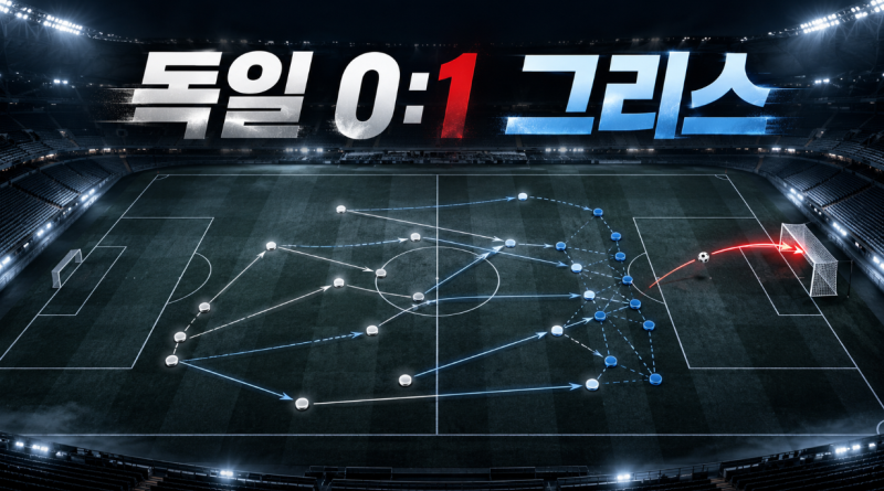독일 그리스에 0-1 패배, 클롭 부임 후 첫 승 또 실패｜76% 점유율에도 무득점이었던 이유