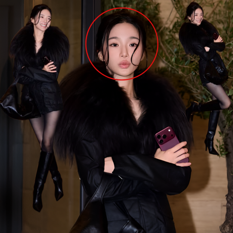 “다리 길이 실화?” 박규영 근황, 시어 스타킹에 롱부츠로 완성한 올블랙룩