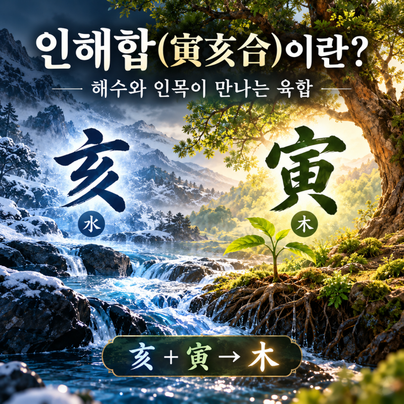 인해합(寅亥合)이란?