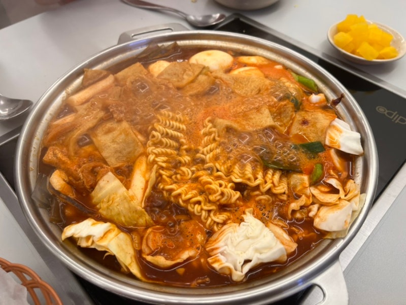 수지 롯데몰 남도분식 방문후기 아이랑 즉석떡볶이 분식맛집