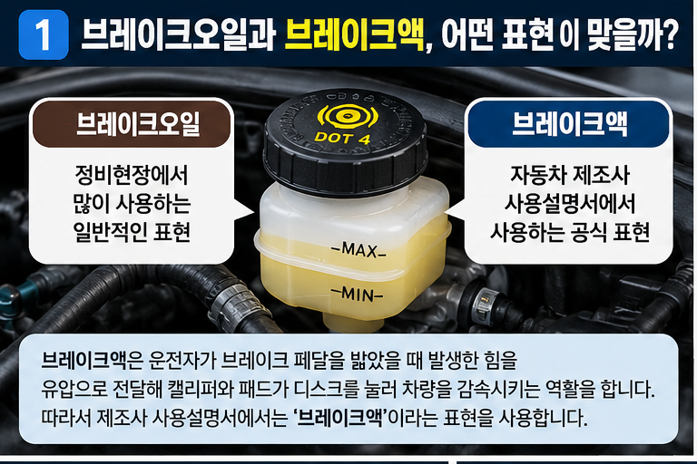 자동차 브레이크오일 교환주기｜2년? 4만km? 색깔만 보고 판단하면 안 되는 이유