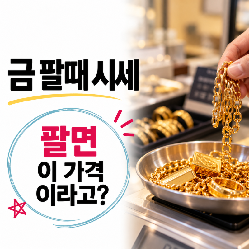 금 팔때 시세 봤더니, 오래 둔 금반지 꺼내보게 되더라