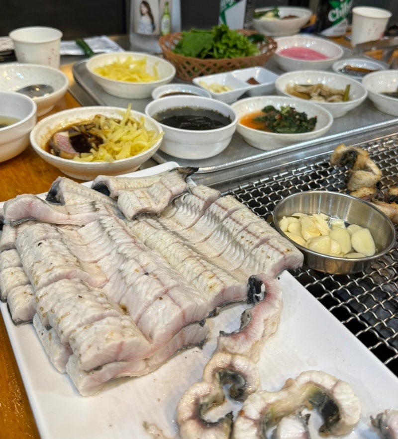 일산 숯불구이 장어구이 여자만 가족식사후기